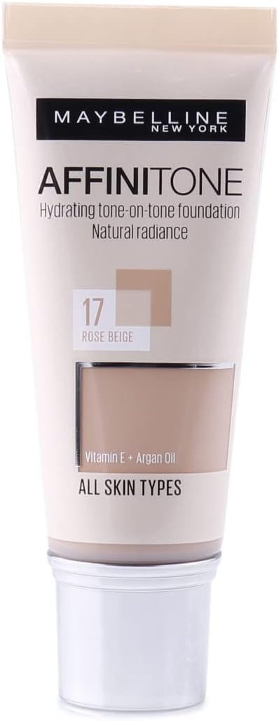 Maybelline Affinitone Unifying Foundation Cream 30 ml 17 Rose Beige