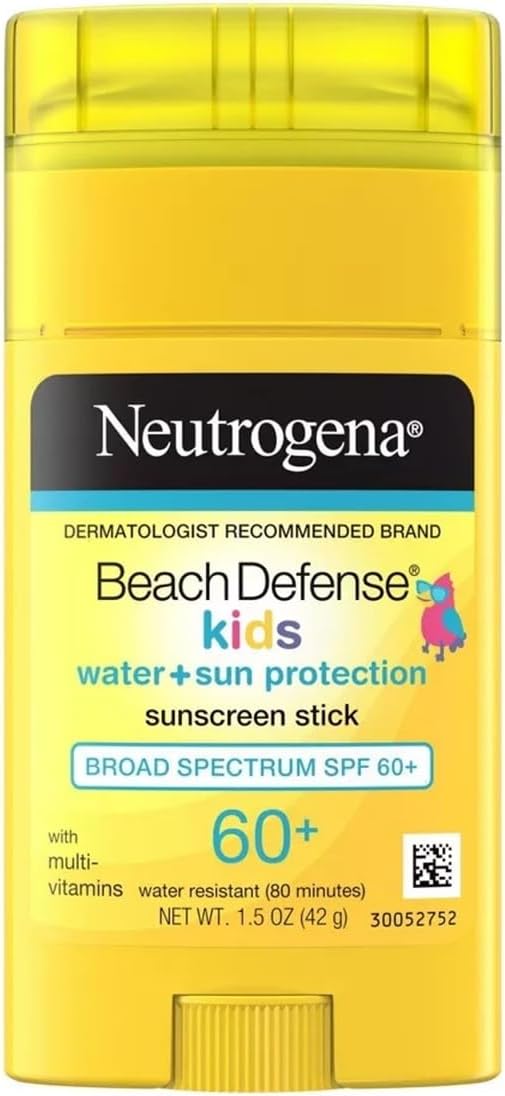 Neutrogena Beach Defense Kids Spf#60+ Sunscreen Stick 1.5 Ounce