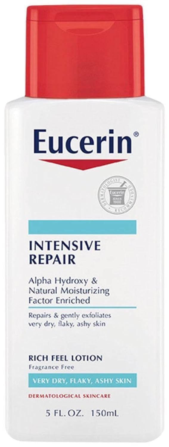 Pack of Two : Eucerin Intensive Repair Very Dry Skin Lotion Fragrance Free 150ml
