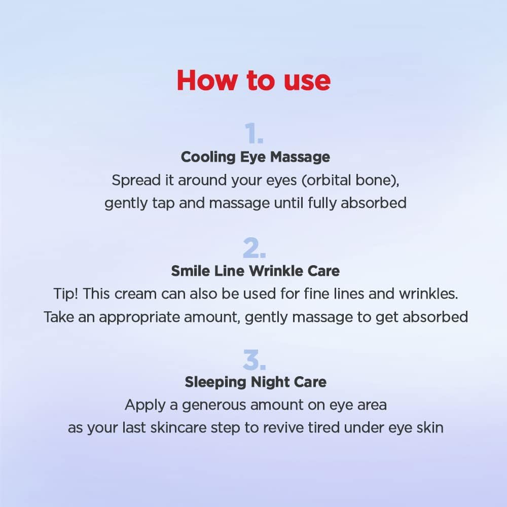 TOCOBO Collagen Brightening Eye Gel Cream 1.73oz / 49g Brightening Eye Care, Collagen Eye cream