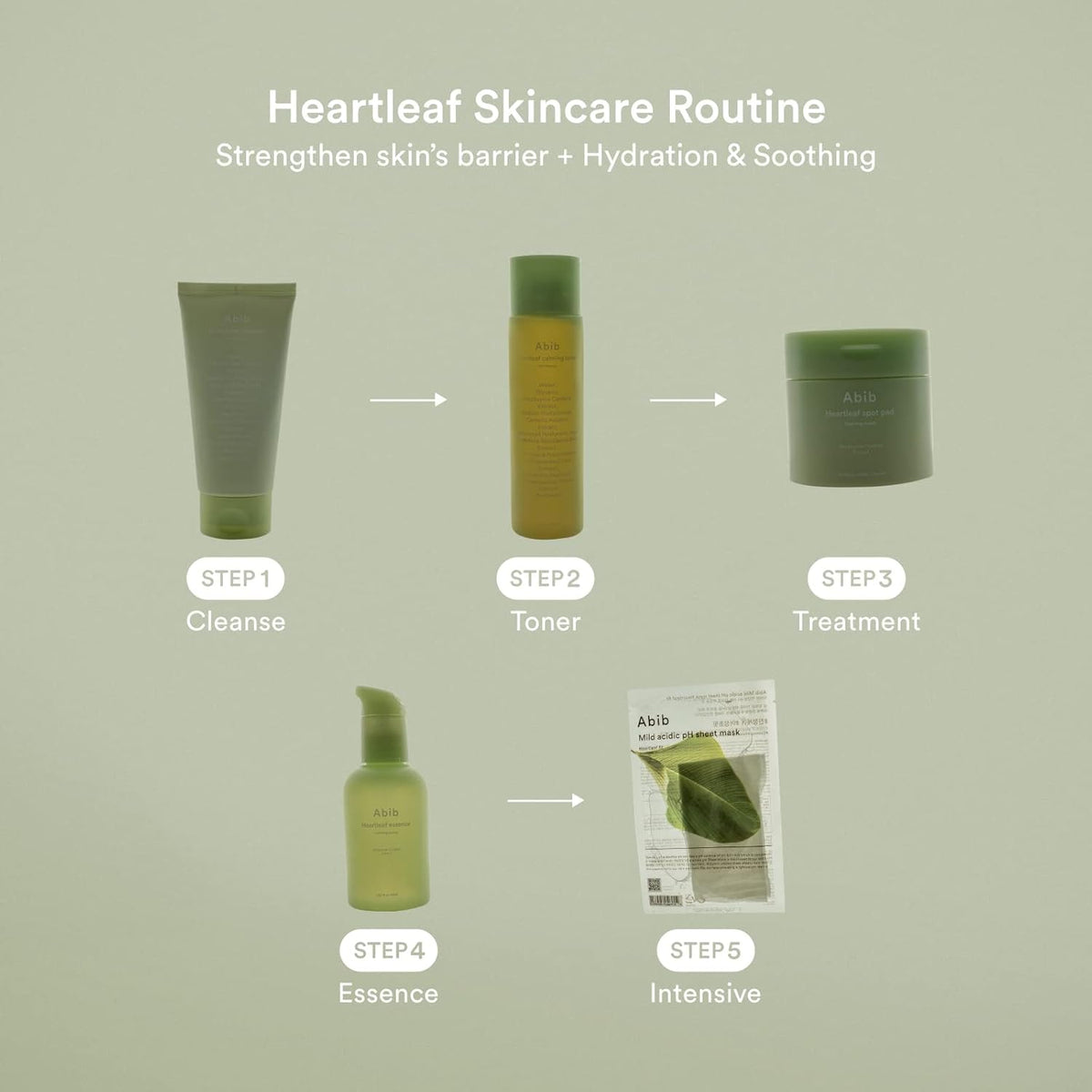 Abib HEARTLEAF CALMING TONER SKIN BOOSTER