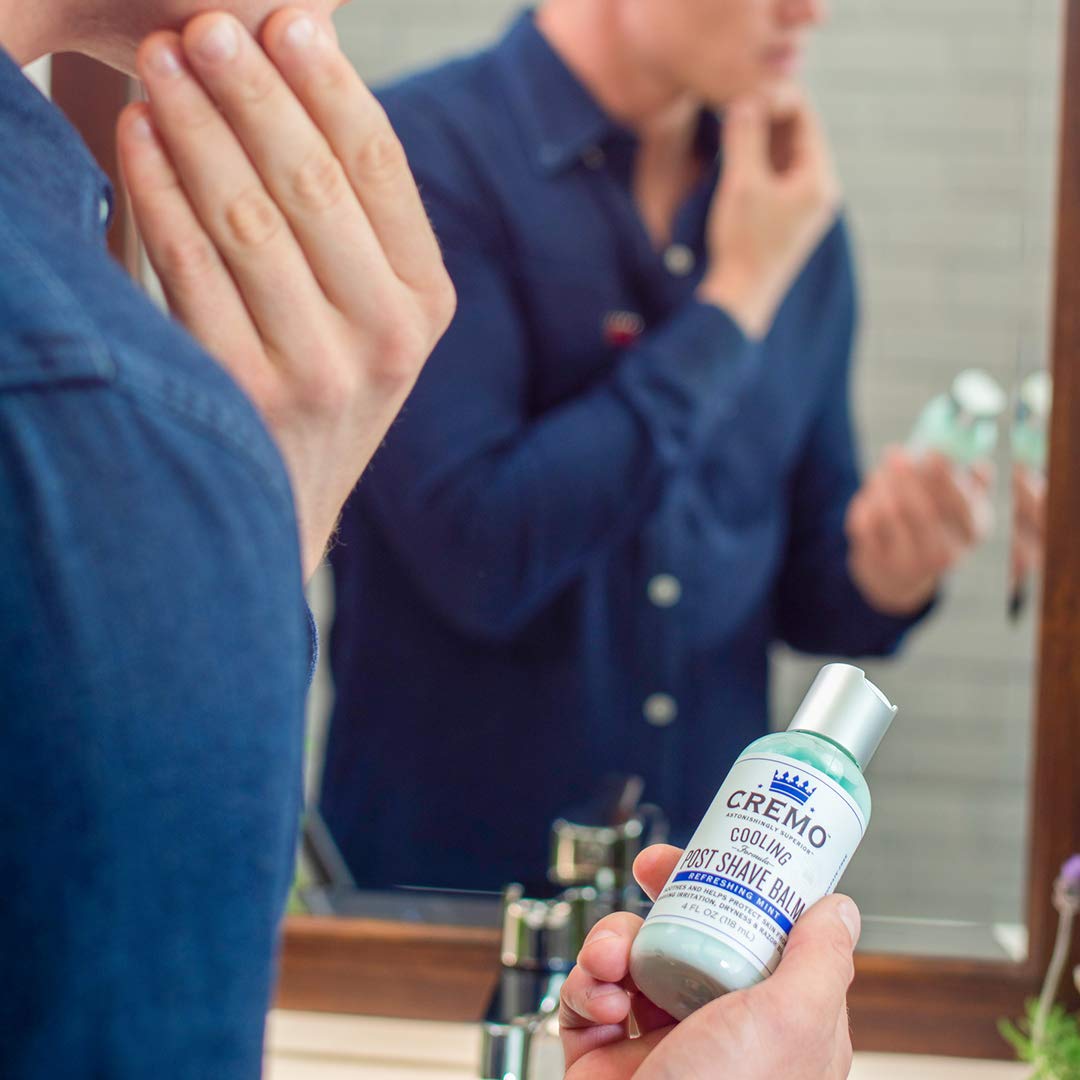 Cremo Cooling Formula Post Shave Balm 4 Oz