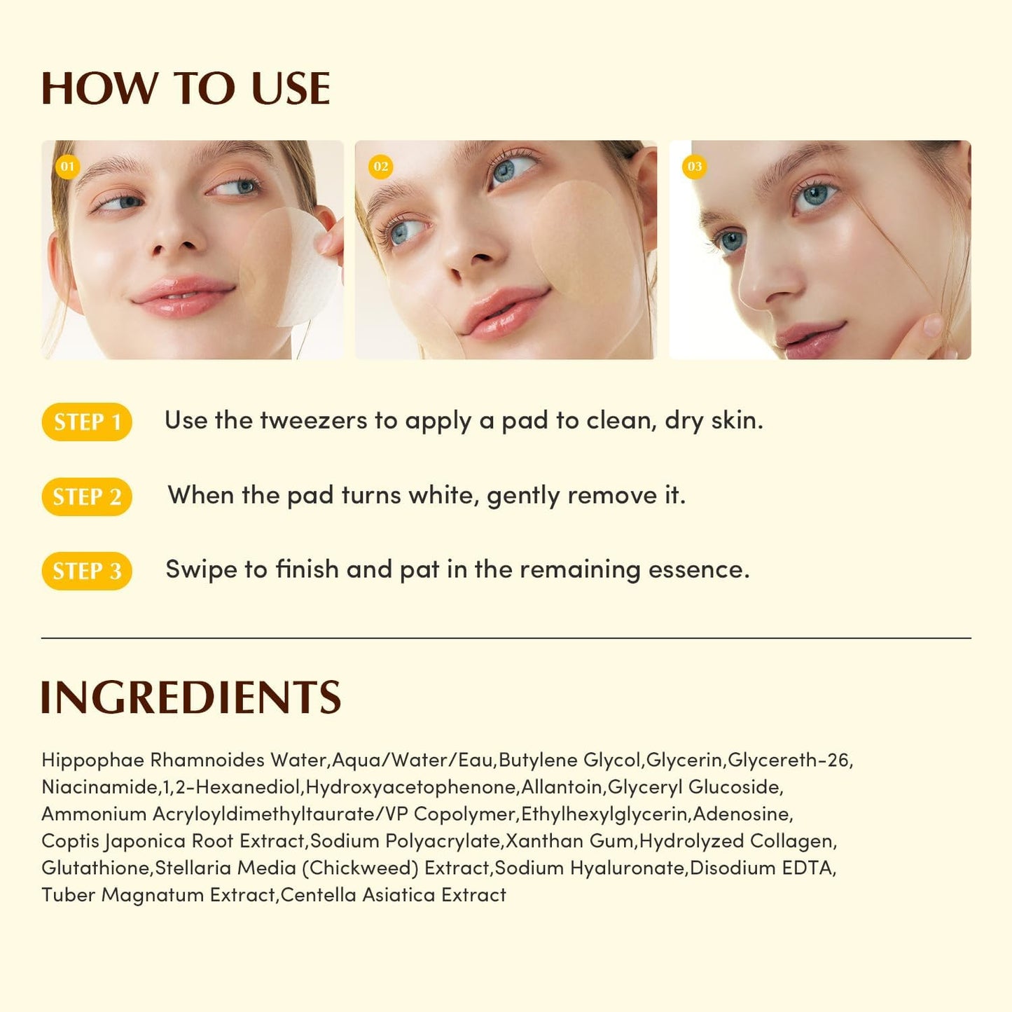 EQQUALBERRY Collagen Glow Up Gel Toner Pads 140ml (60 Pads)