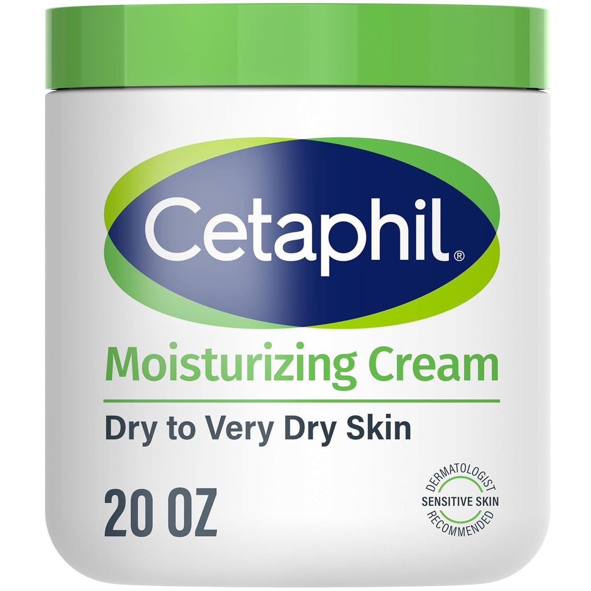 Cetaphil Face & Body Moisturizer Hydrating Moisturizing Cream 20 OZ