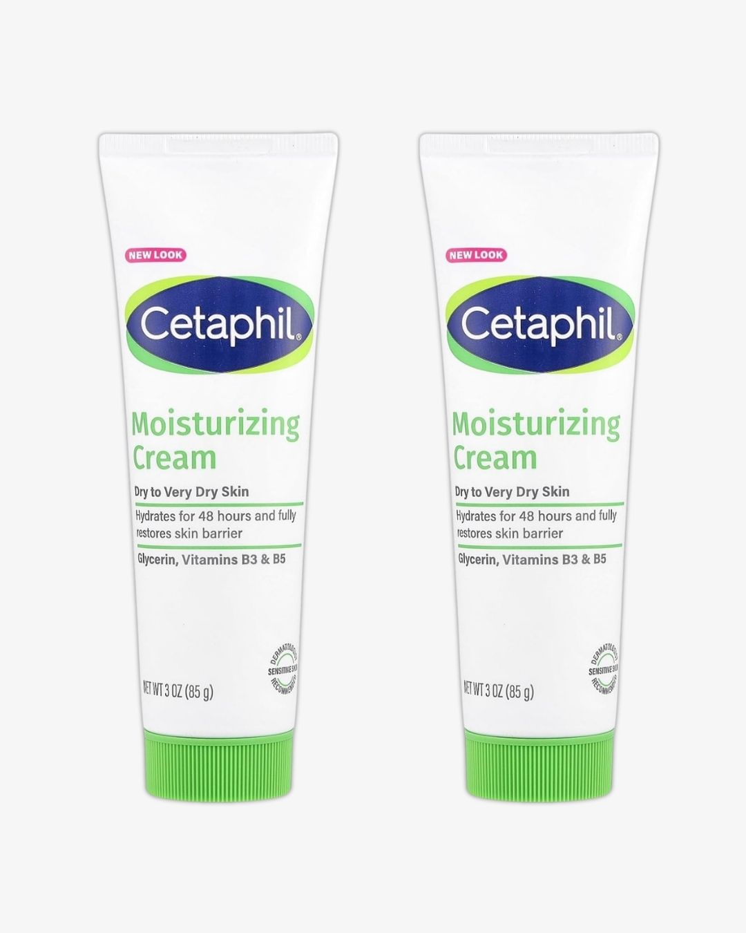 Pack of Two - Cetaphil Moisturizing Cream 85g (3 oz)