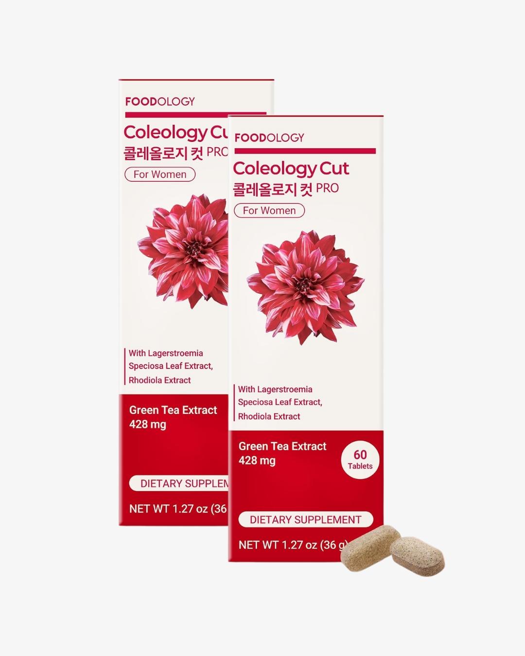 FOODOLOGY Coleology Cut PRO 60 Tablets – Pack of Two