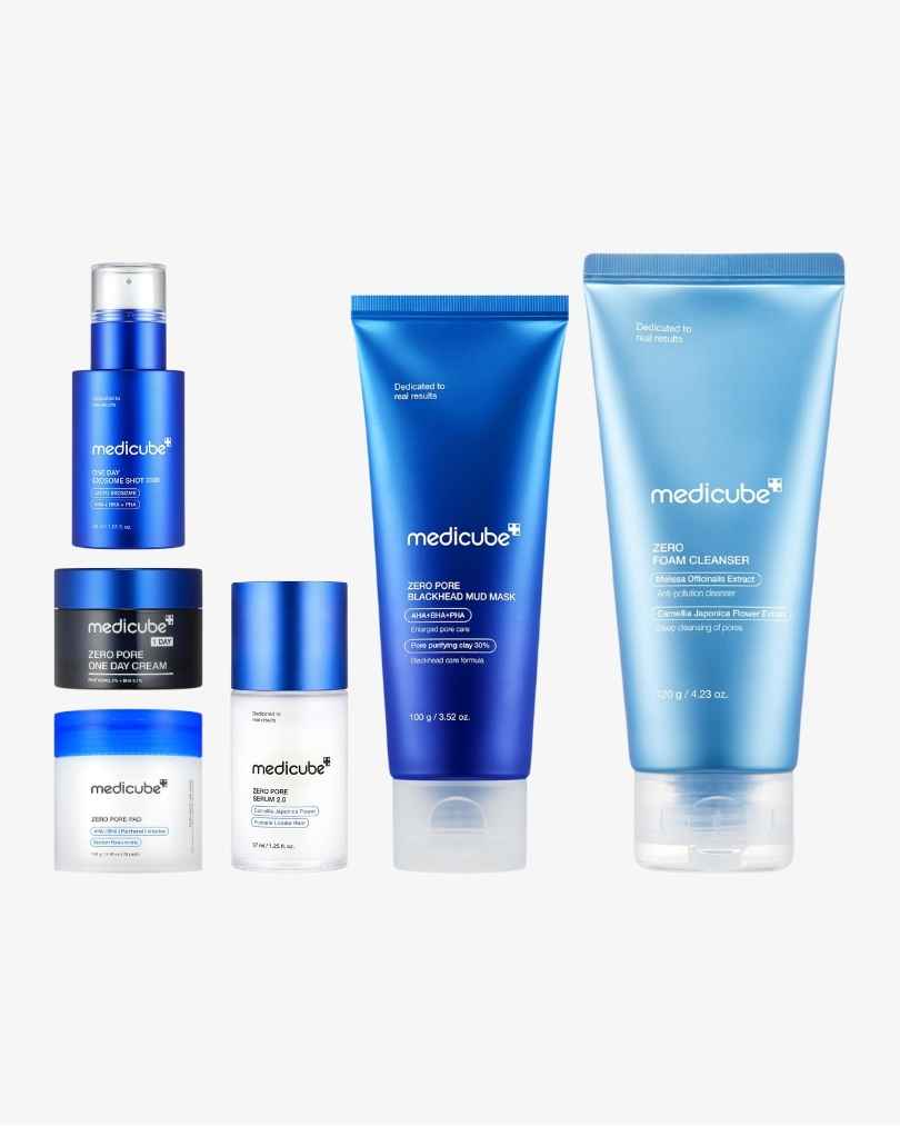 Medicube Zero Pore 6-in-1 Skincare Bundle Set
