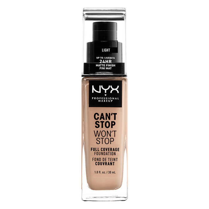 NYX Can’t Stop Won’t Stop Foundation 24H Full Coverage 05 LIGHT