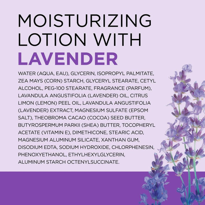 Dr Teal's 24 Hour Moisture Body Lotion with Lavender Essential Oil, 18 fl oz