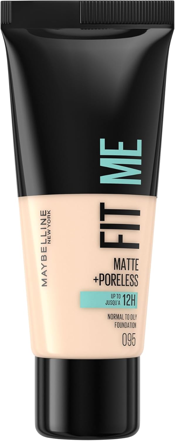 Maybelline New York Fit Me Matte & Poreless Foundation 095 FAIR PORCELAIN
