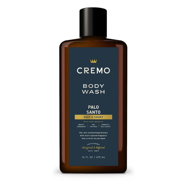 Cremo Rich-Lathering Palo Santo Body Wash 16 Oz