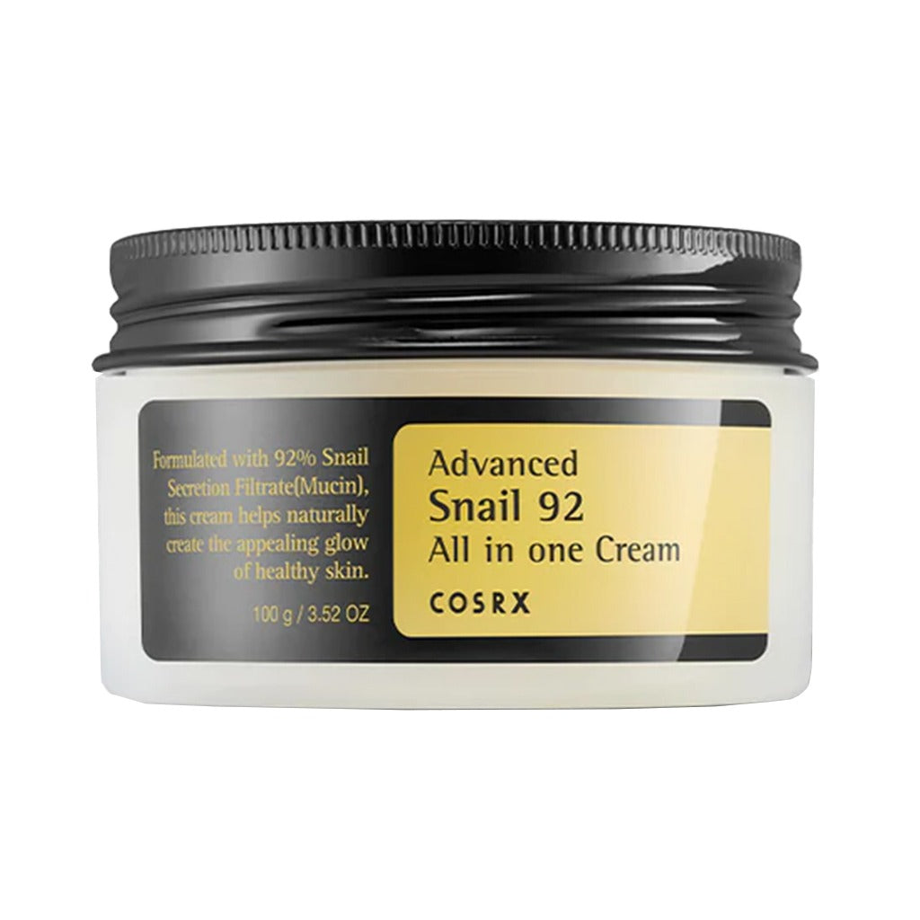 Pack of 2: COSRX Snail 96 Essence 100ml + Snail 92 Cream 100g