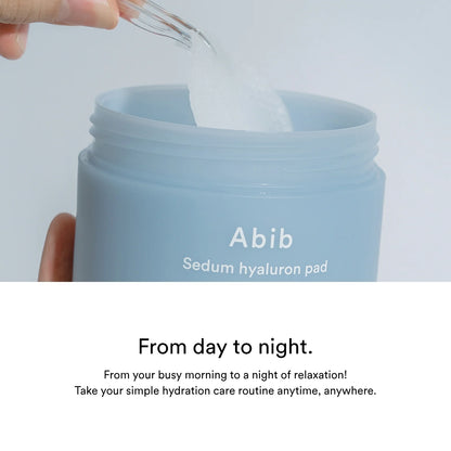 Abib Sedum Hyaluron Pad Hydrating Touch (75-Pieces 165 ml)