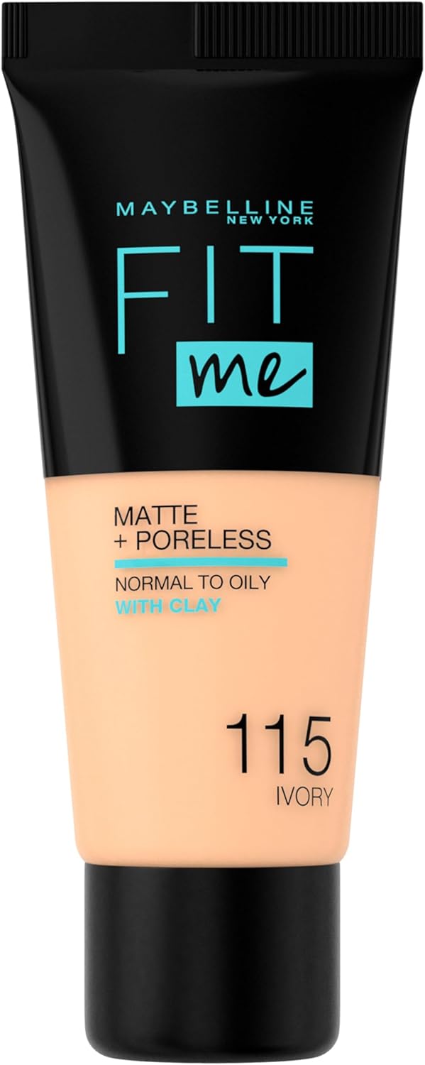 Maybelline New York Fit Me Matte & Poreless Foundation 115 IVORY