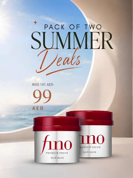 Pack of Two : Fino Shiseido Premium Touch Hair Mask, 8.11 Ounce