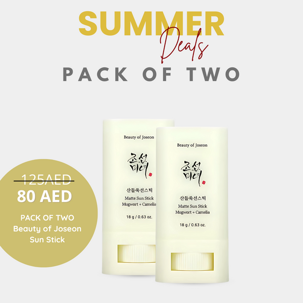 Pack of Two : Beauty of Joseon Matte Sun Stick