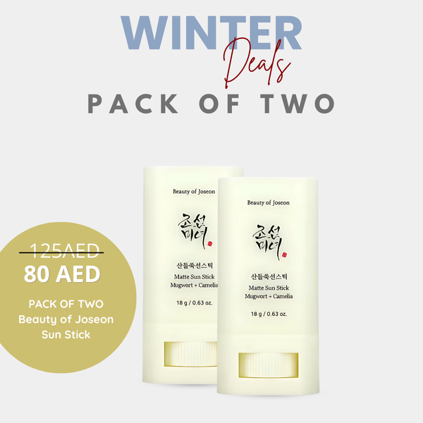 Pack of Two : Beauty of Joseon Matte Sun Stick