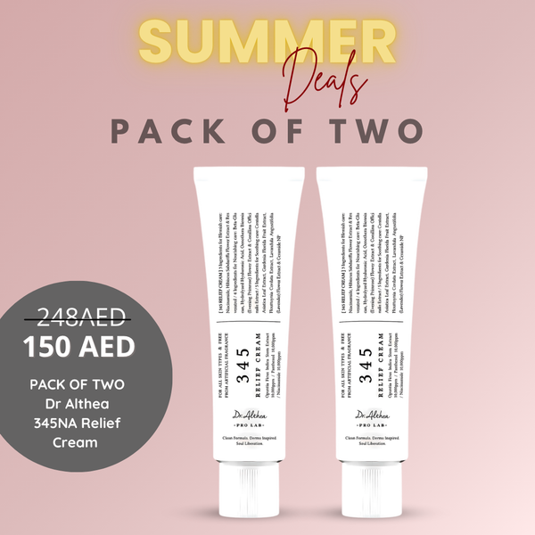 Pack of Two : Dr. Althea 345 Relief Cream (50ml)