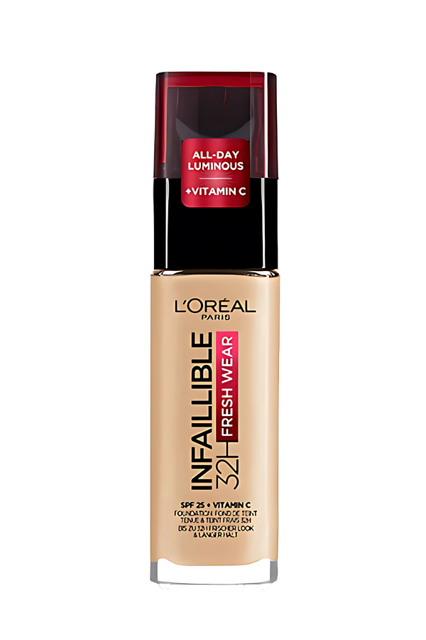 L’Oréal Paris Infallible 32H Matte Cover Foundation with Oil Control & SPF 25-30 ml