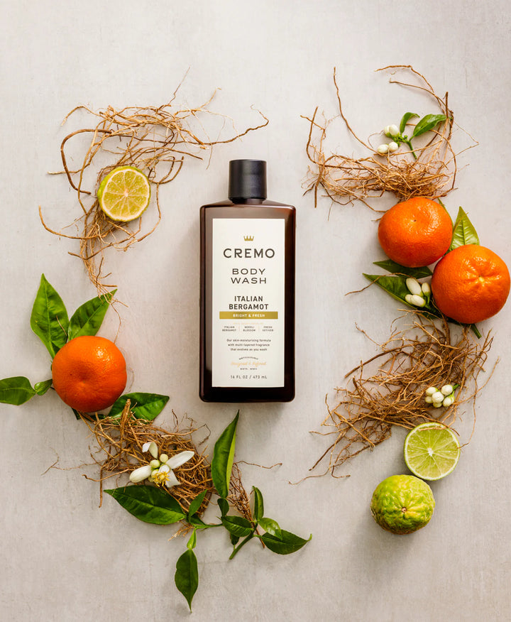 Cremo Body Wash Reserve Collection Italian Bergamot 16 OZ