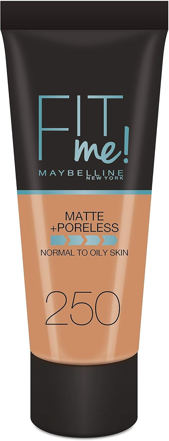 Maybelline New York Fit Me Matte & Poreless Foundation 250 BEIGE