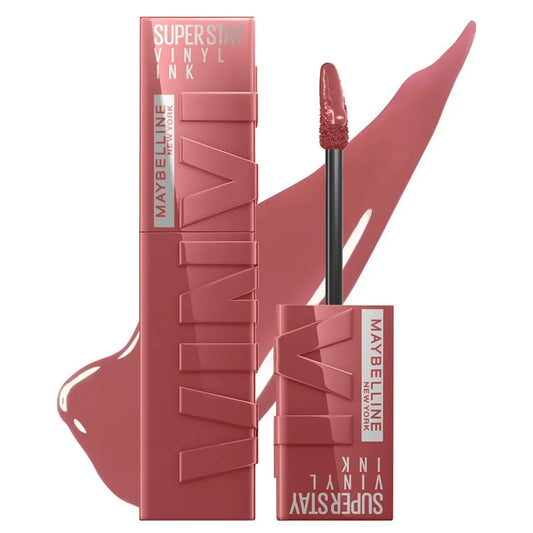 Maybelline Super Stay Vinyl Ink Longwear Lipstick 35 CHEEKY