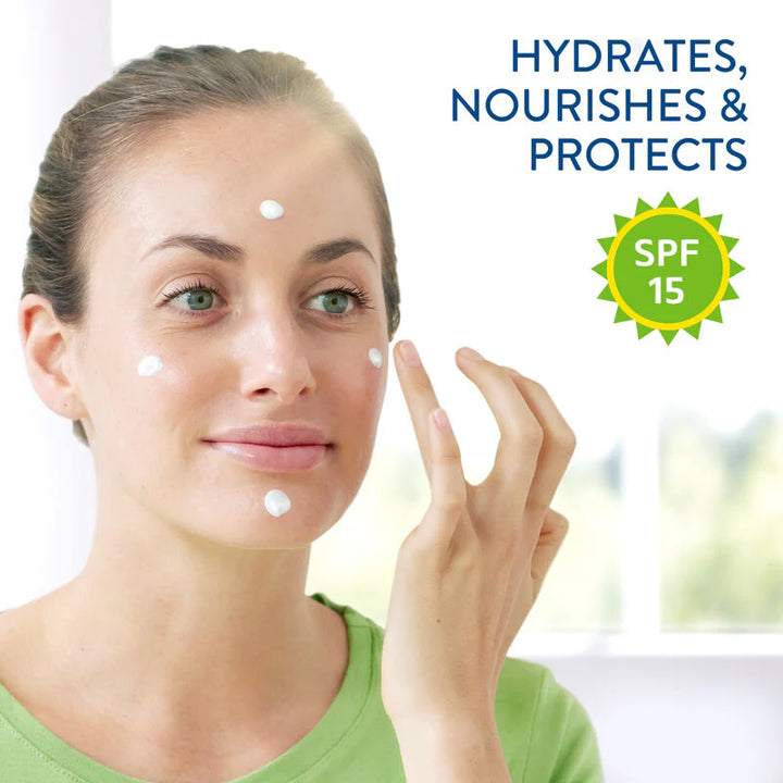 Cetaphil Daily Facial Moisturizer Sunscreen SPF 15 Fragrance Free 4 fl oz (118 ml)