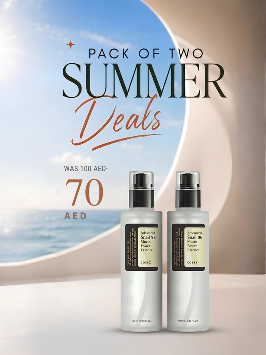 Pack of Two : COSRX Advance Snail 96 Mucin Power Essence 100ml