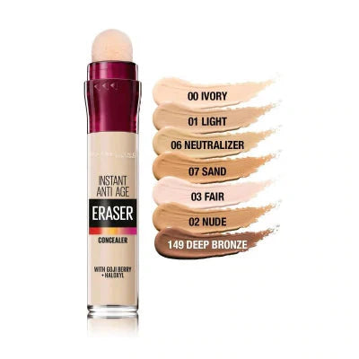 Instant Age Rewind: Maybelline Concealer for All Skin Tones
