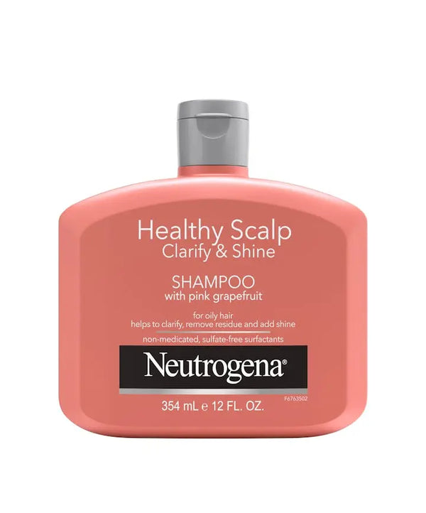 NEUTROGENA® Healthy Scalp Shampoo Clarify & Shine with Pink Grapefruit 12 Fl Oz