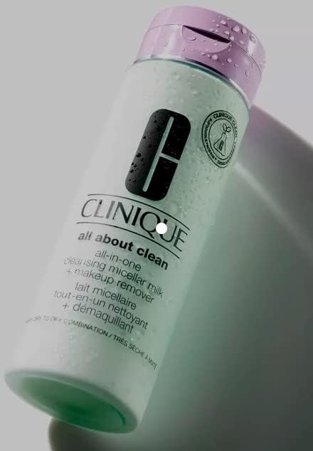 Clinique All About Clean All-In-One Cleansing Micellair Milk + MakeUp Remover GREEN
