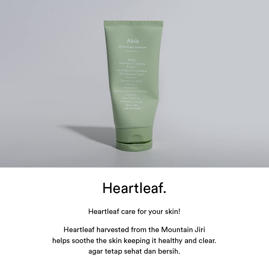 Abib Acne foam cleanser Heartleaf foam 150ml