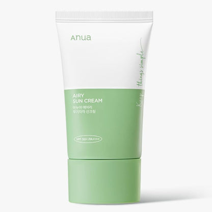 ANUA Airy Sun Cream spf 50+, 50ml, 1.69oz