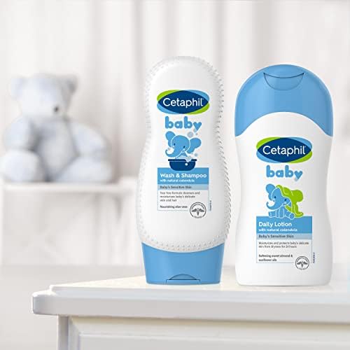 Cetaphil Baby Wash & Shampoo with Natural Calendula 7.8 fl oz (230 ml)