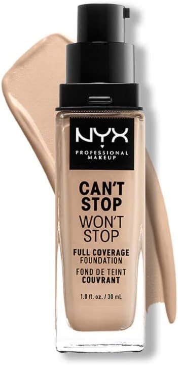 NYX Can’t Stop Won’t Stop Foundation 24H Full Coverage 04 LIGHT IVORY