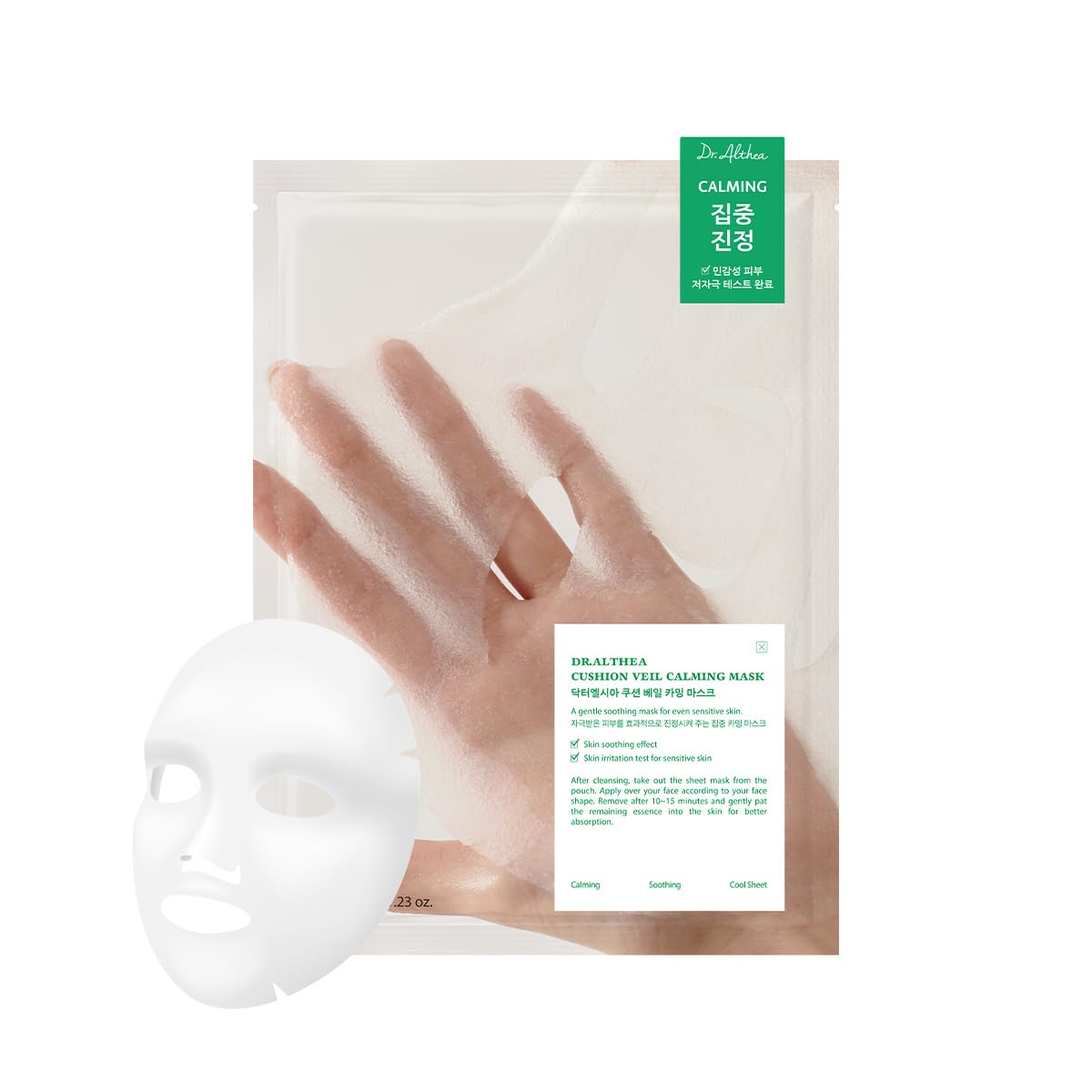 Dr.Althea Cushion Veil Calming Mask | Cooling Mask to Help Reducess Redness