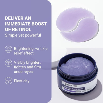 HEIMISH RX Retinol Bakuchiol Hydrogel Eye Flakes – Anti-aging Eye Petals 1.4g/60 pcs.