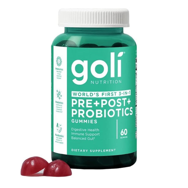 Goli Pre+Post+Probiotics Gummy - 60 Gummies