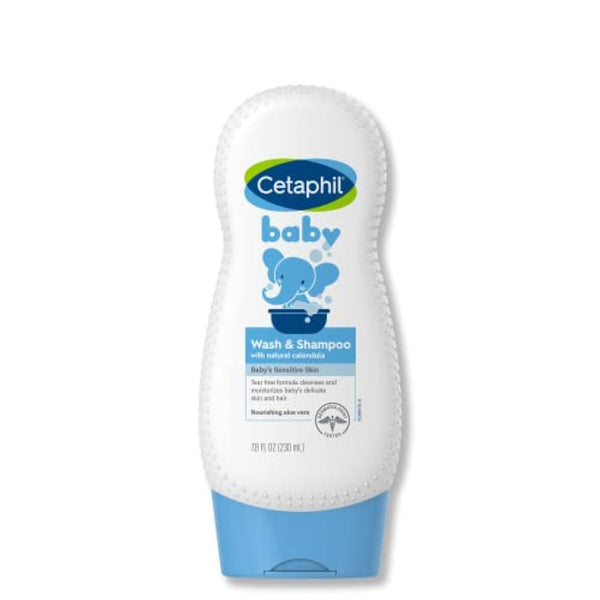 Cetaphil Baby Wash & Shampoo with Natural Calendula 7.8 fl oz (230 ml)