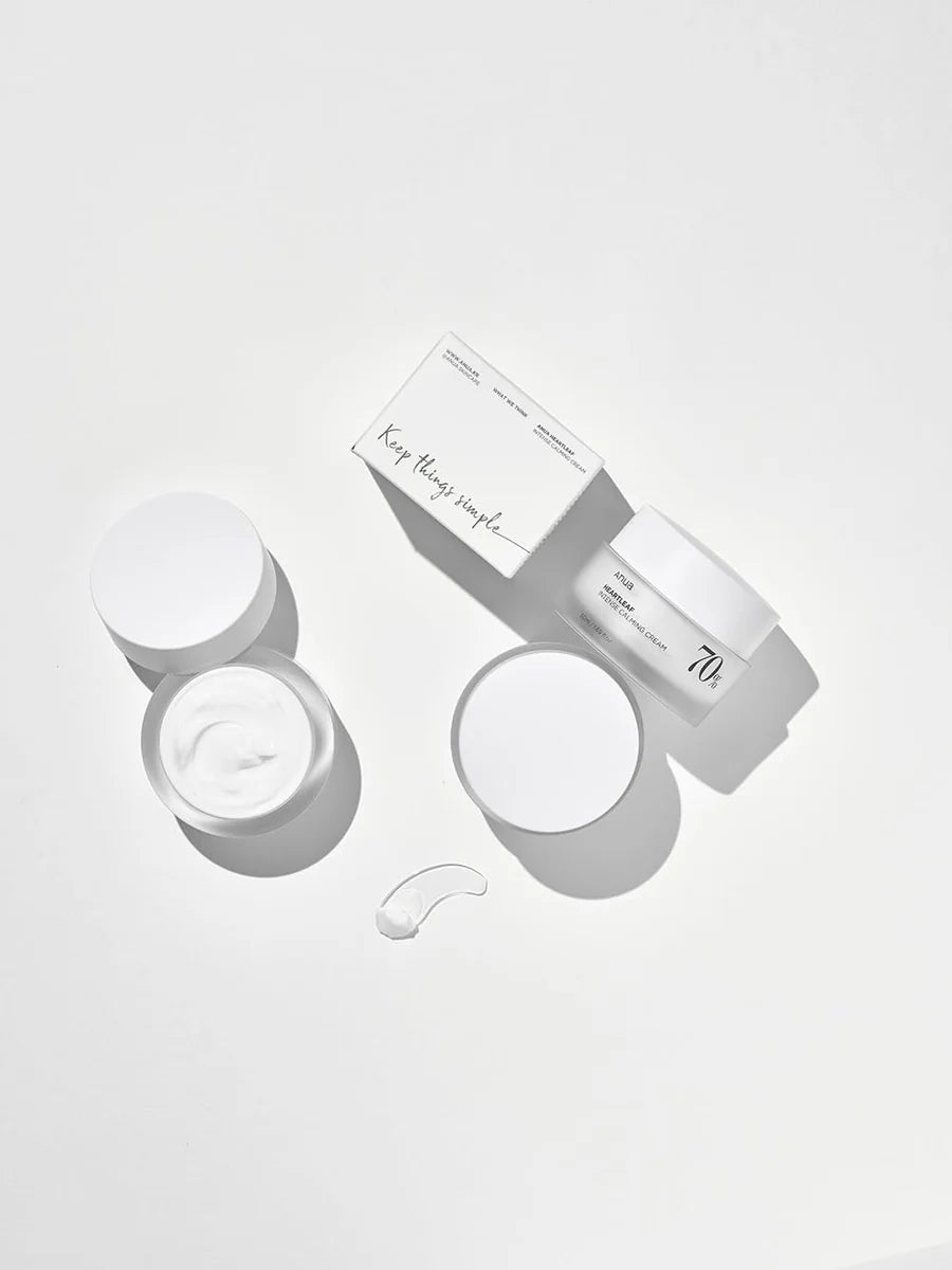 Pack of Two : ANUA HEARTLEAF 70% INTENSE CALMING CREAM 50ml
