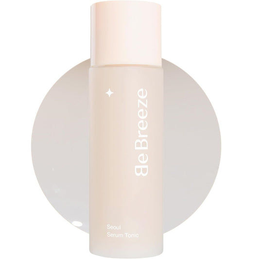BeBreeze Seoul Serum Tonic – Hydrating Korean First Serum Toner with Ginseng PDRN 4.05 fl oz