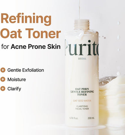 PURITO Oat PDRN Gentle Refining Toner 200 ml