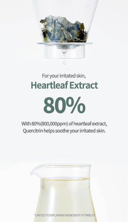 ANUA HEARTLEAF 80% AMPOULE 30ml