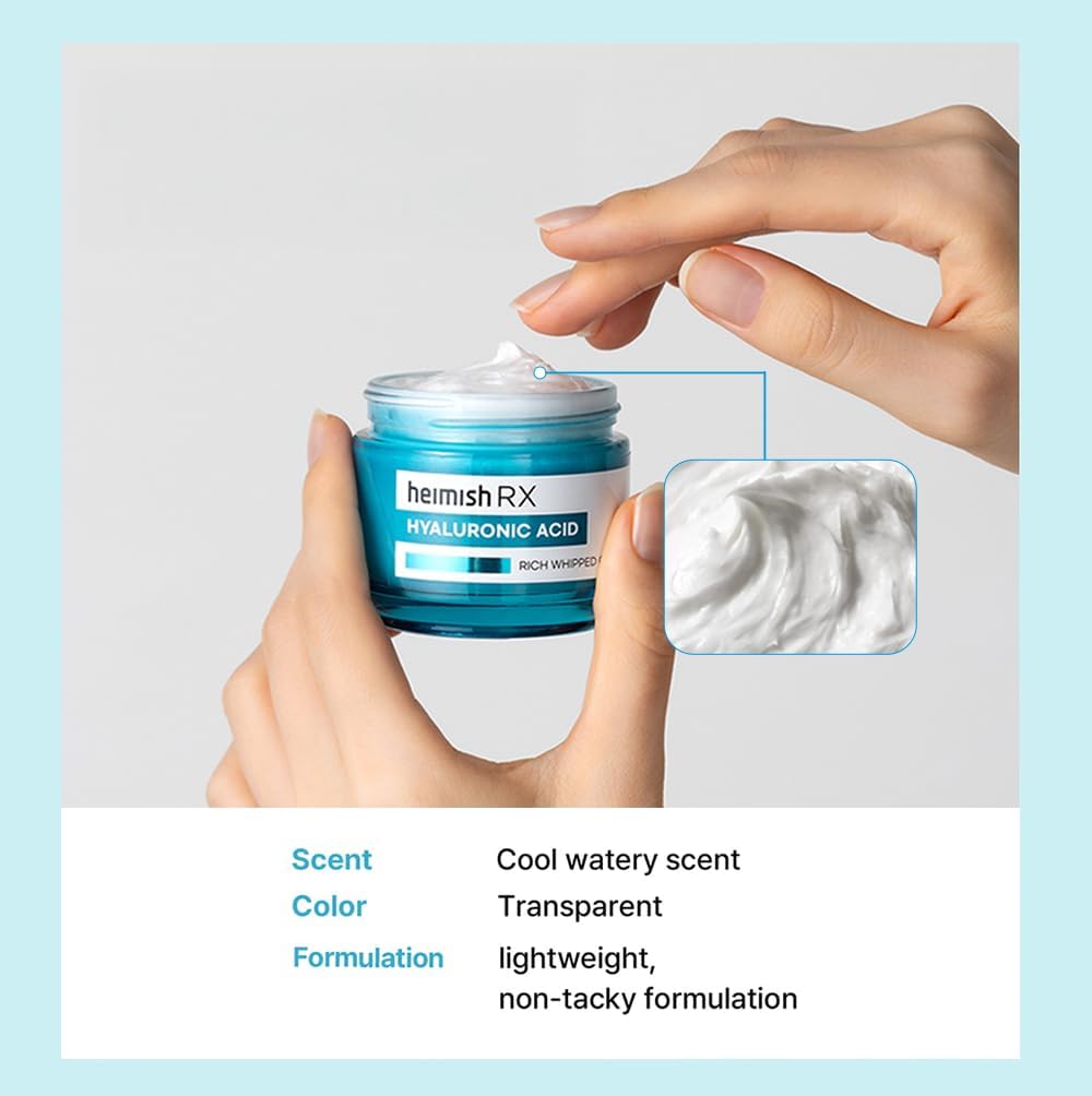 HEIMISH RX Hyaluronic Acid Rich Whipped Cream 50ml (1.69 fl. oz)