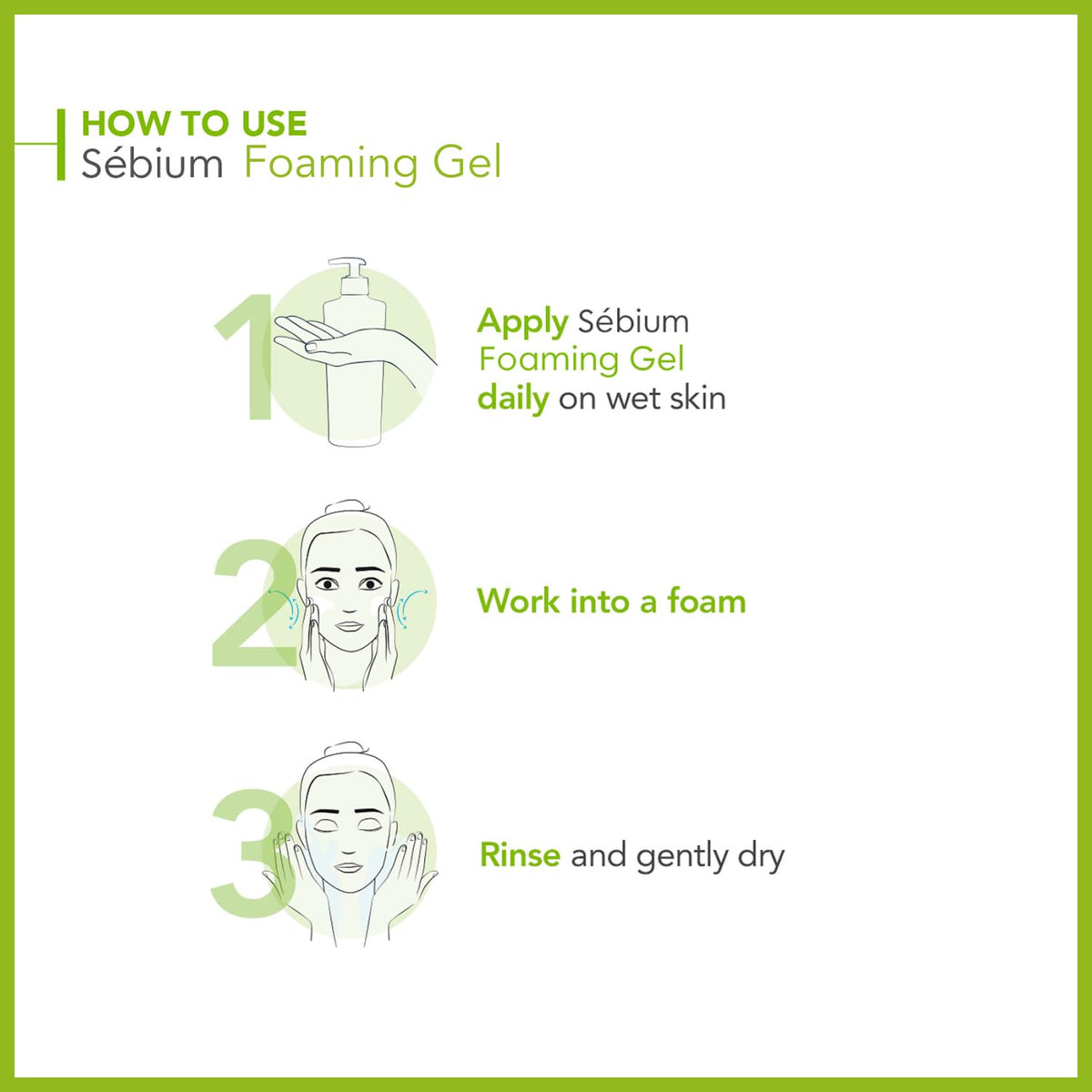 Bioderma Sebium Purifying Cleansing Foaming Gel