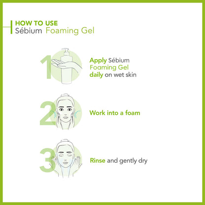 Bioderma Sebium Purifying Cleansing Foaming Gel