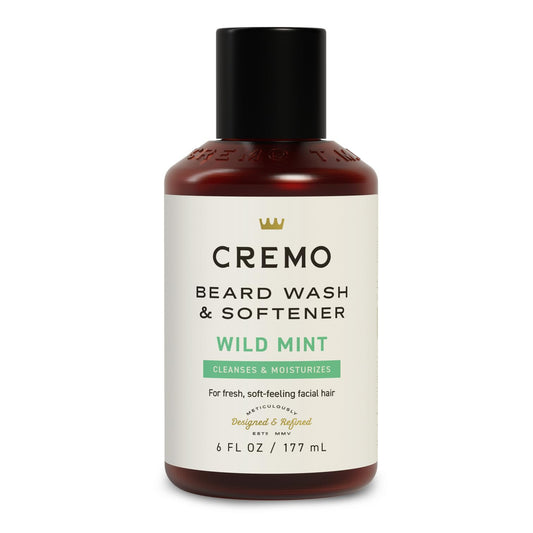 Cremo Wild Mint Beard & Scruff Softener 6 Oz