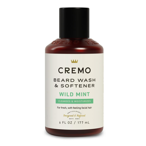 Cremo Wild Mint Beard & Scruff Softener 6 Oz