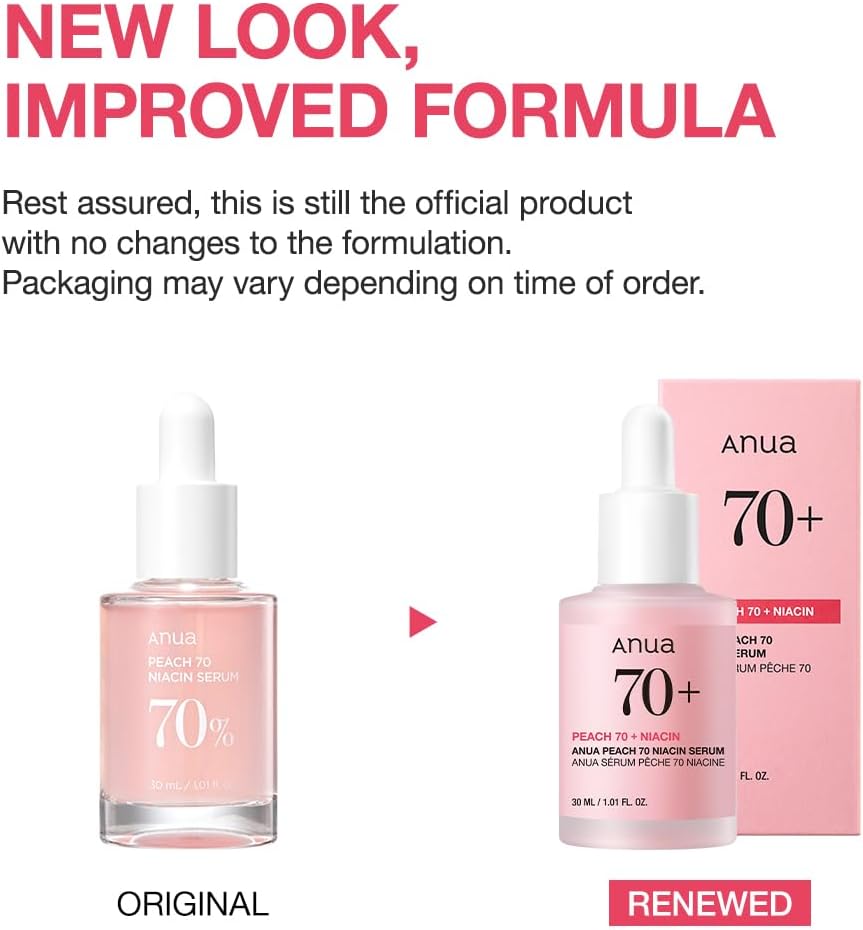 Anua Peach 70% Niacinamide Brightening Serum 30ml