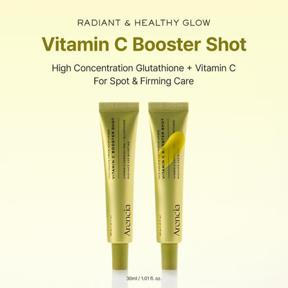 Arencia Vitamin C Booster Serum with Glutathione, Niacinamide and Vitamin E for Glow Skin 1.01 fl oz